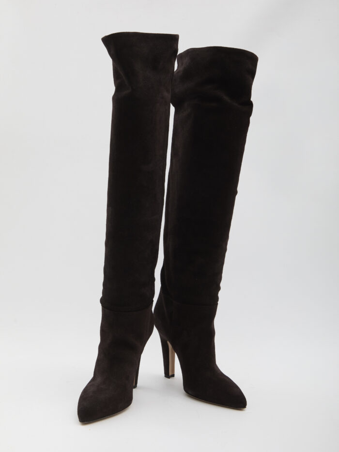 Paris Texas Suede Elsa boots