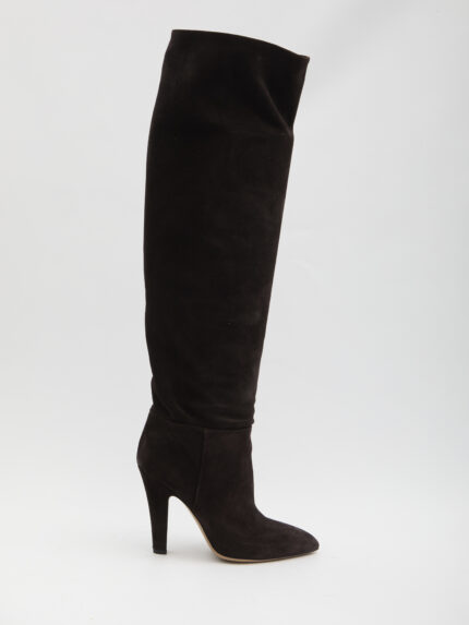 Paris Texas Suede Elsa boots