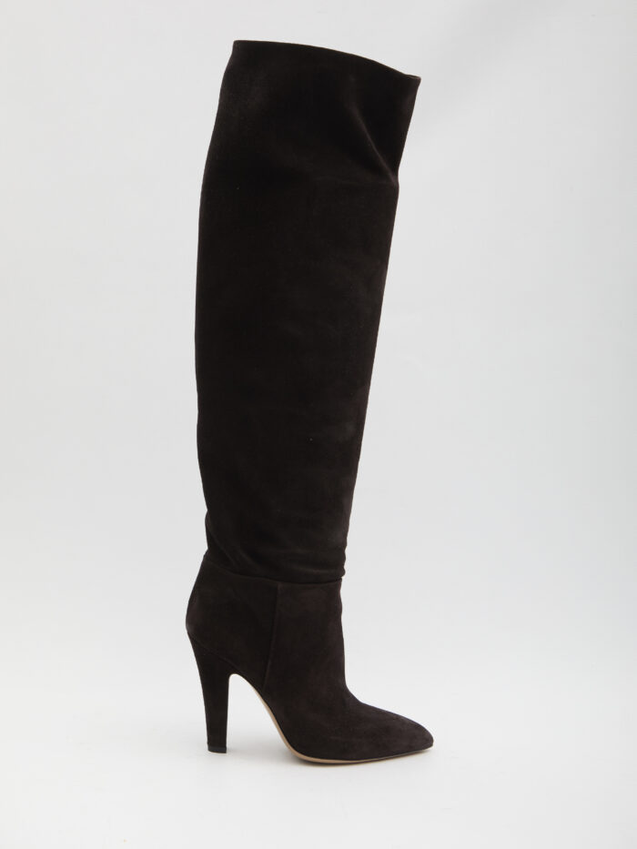 Paris Texas Suede Elsa boots