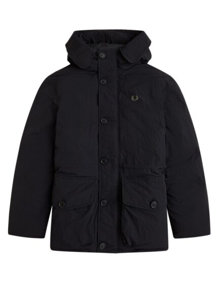 FRED PERRY Parka Imbottito Con Cappuccio