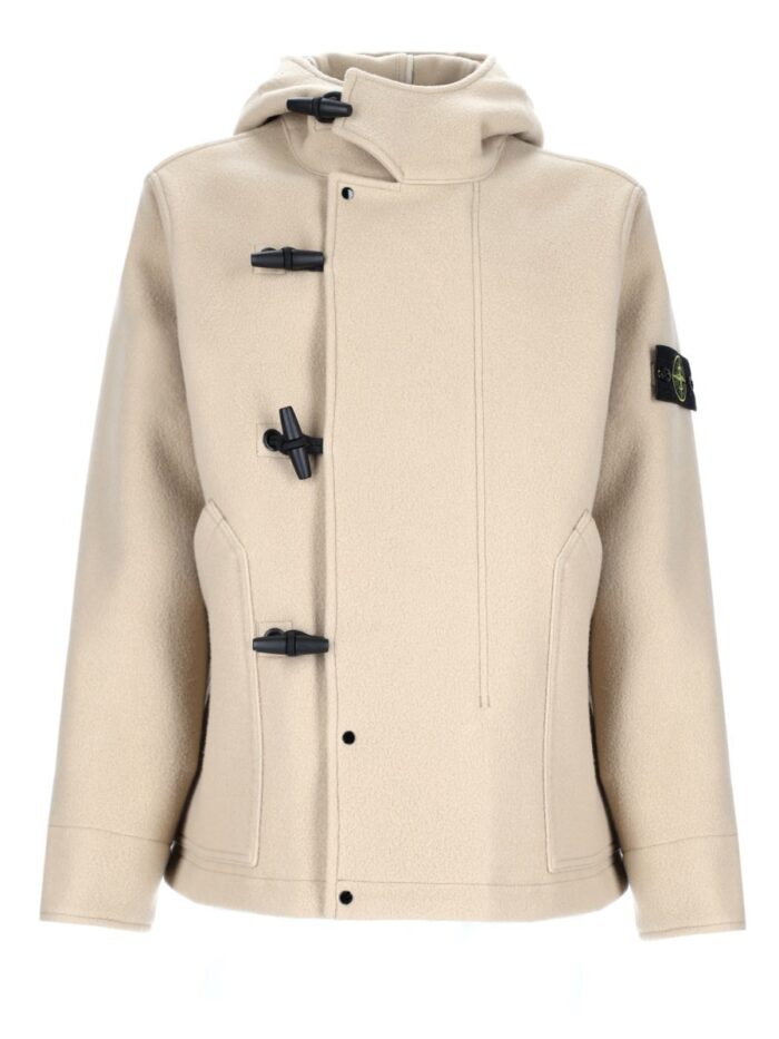 stone island parka in lana e cashmere Stone Island Parka In Lana E Cashmere