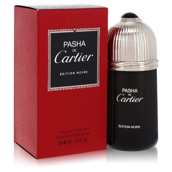 Pasha De Cartier Noire By Cartier - Eau De Toilette Spray 1.6 Oz - Image 1