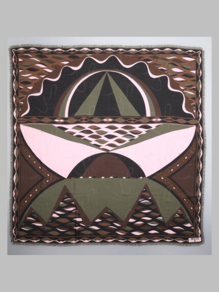 PUCCI Pashmina Con Stampa Dune