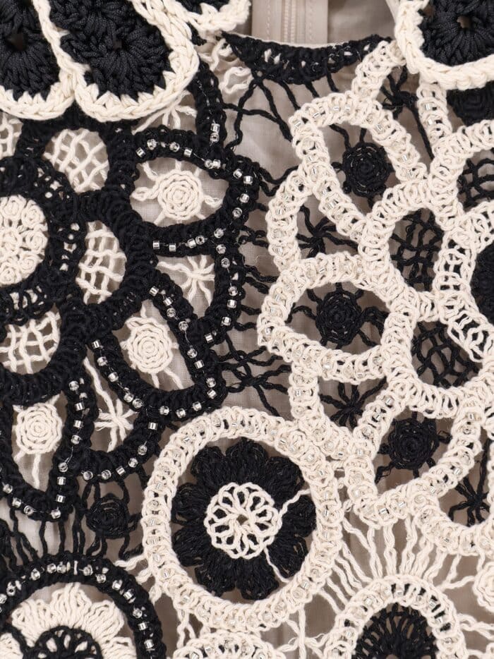 PATBO Crochet Mini Dress