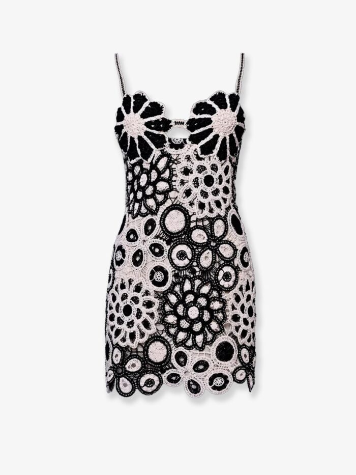 PATBO Crochet Mini Dress