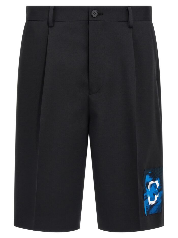 undercover patch bermuda shorts UNDERCOVER Patch Bermuda Shorts