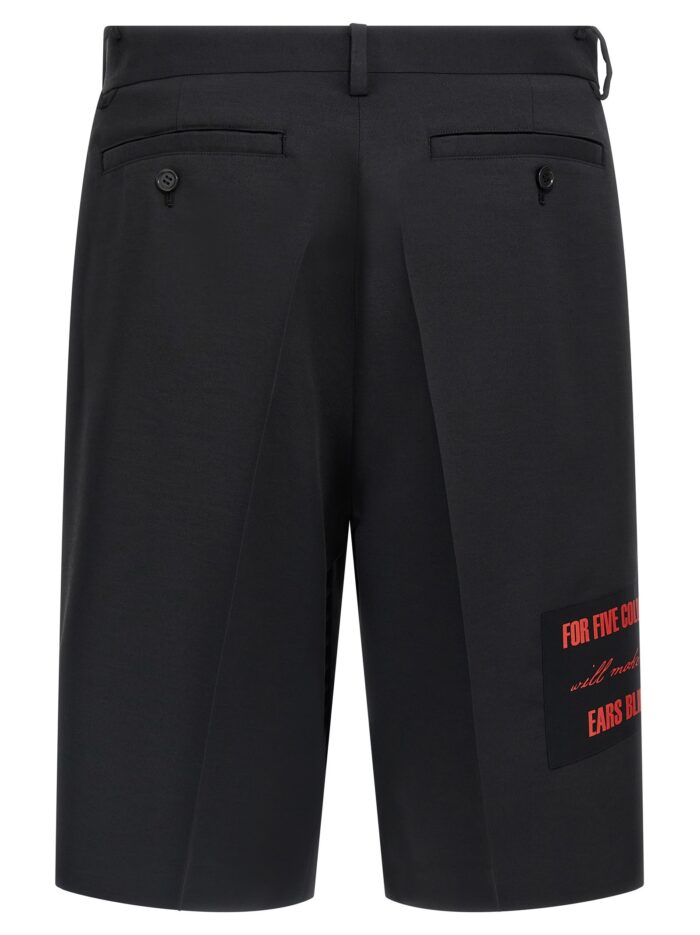 UNDERCOVER Patch Bermuda Shorts