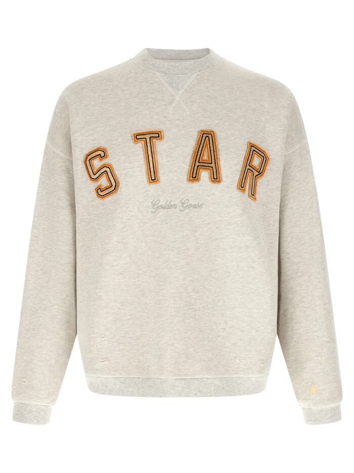 golden goose deluxe brand patch sweatshirt Golden Goose Deluxe Brand Patch Sweatshirt