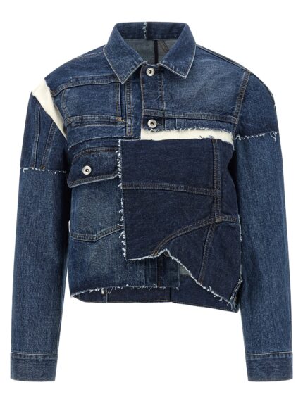 SACAI Patchwork Denim Jacket