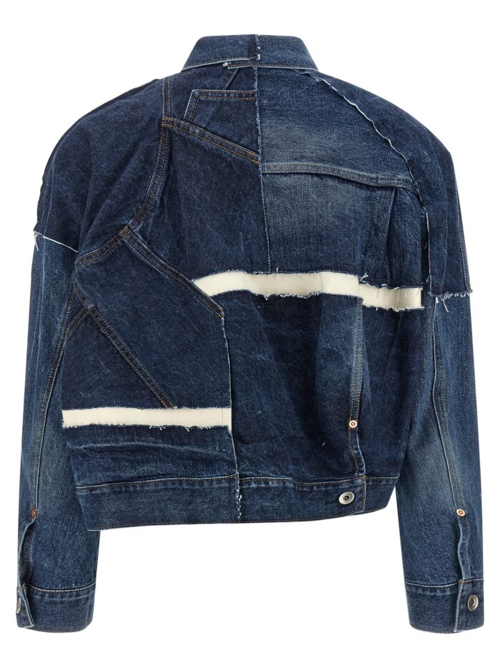 SACAI Patchwork Denim Jacket