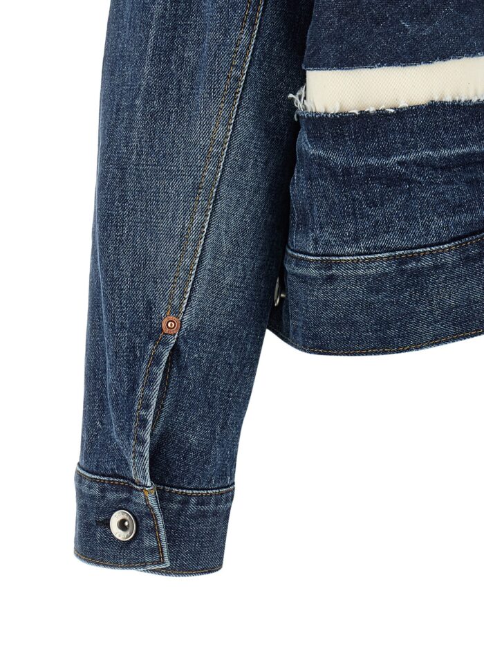 SACAI Patchwork Denim Jacket