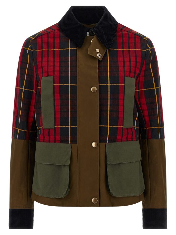 mcqueen patchwork jacket MCQUEEN Patchwork Jacket