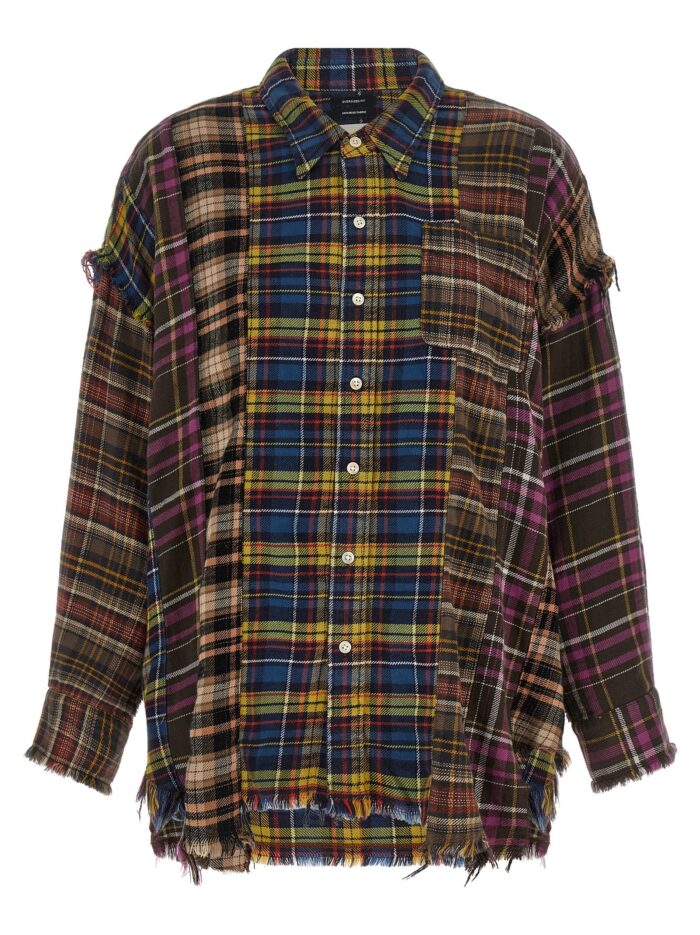 r13 patchwork shirt R13 Patchwork Shirt