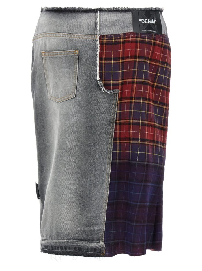 Off-white Patchwork Skirt