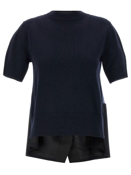 SACAI Patchwork Sweater