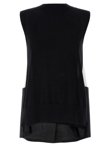 SACAI Patchwork Vest