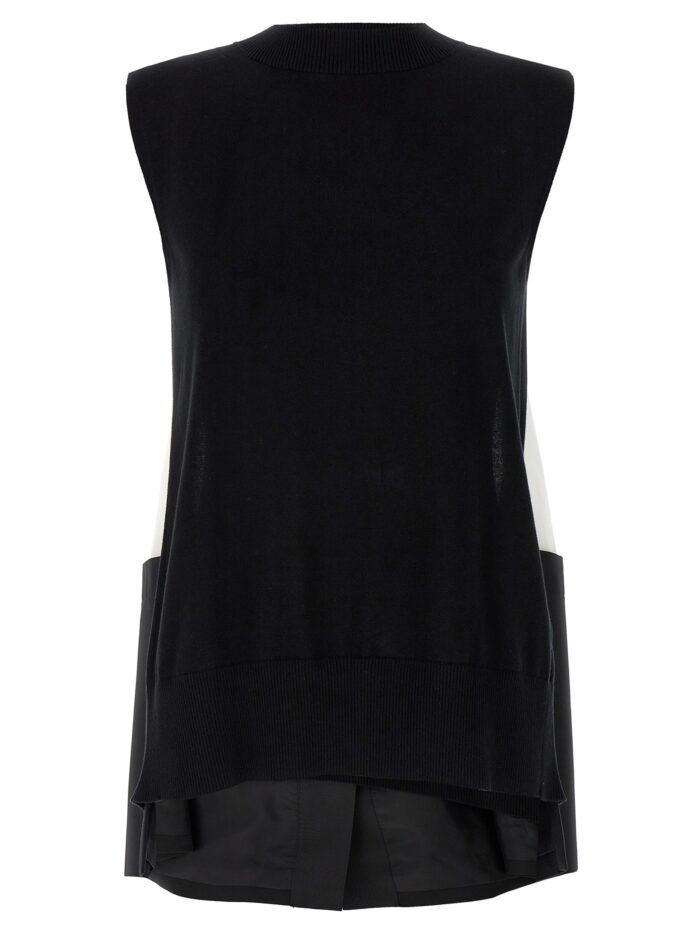 sacai patchwork vest SACAI Patchwork Vest