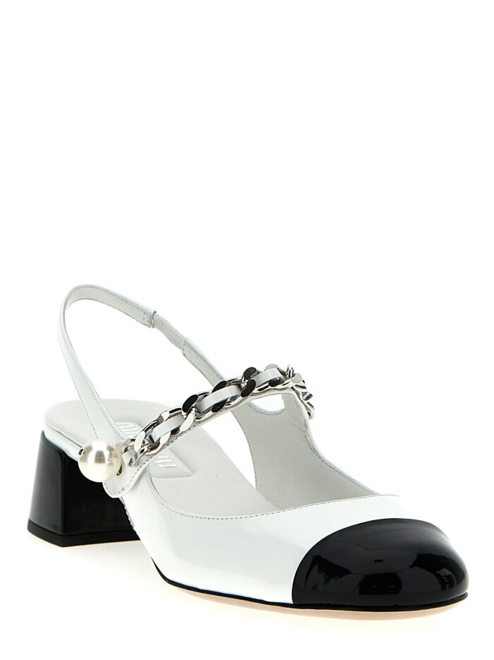 Miu Miu Patent Leather Slingback
