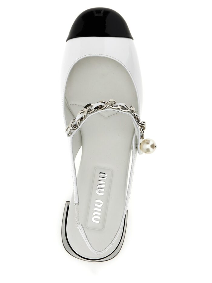 Miu Miu Patent Leather Slingback