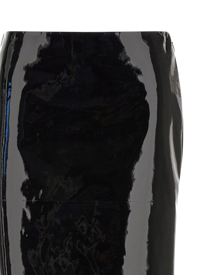 Ferragamo Patent Skirt