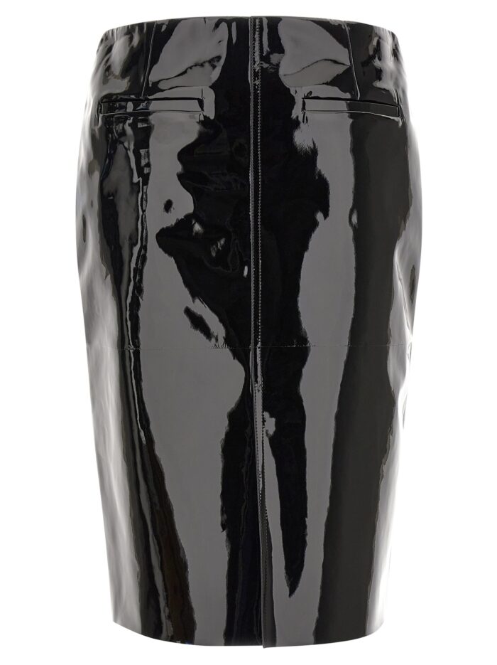 Ferragamo Patent Skirt