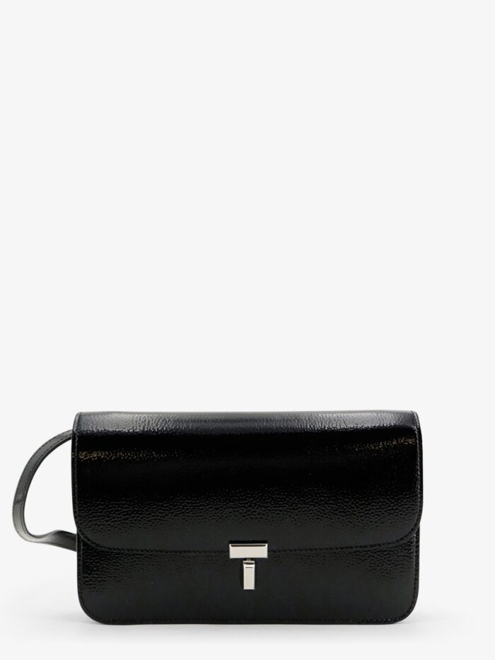 toteme patent t lock crossbody bag TOTEME Patent T-Lock Crossbody Bag