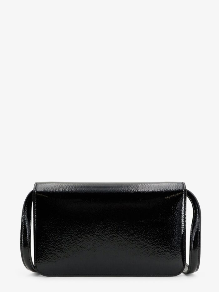 TOTEME Patent T-Lock Crossbody Bag