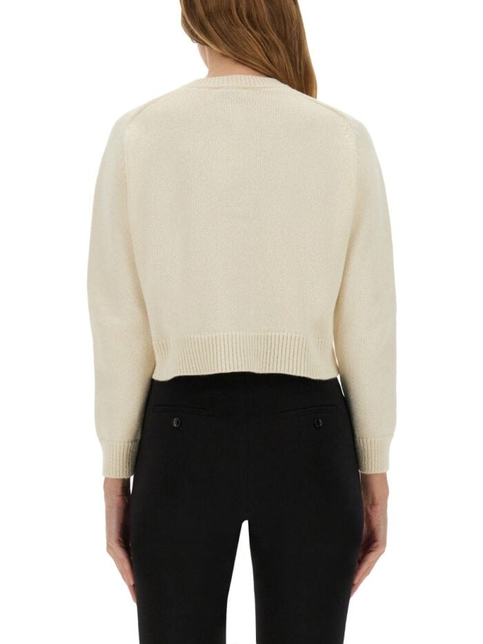 PATOU CARDIGAN WITH LOGO