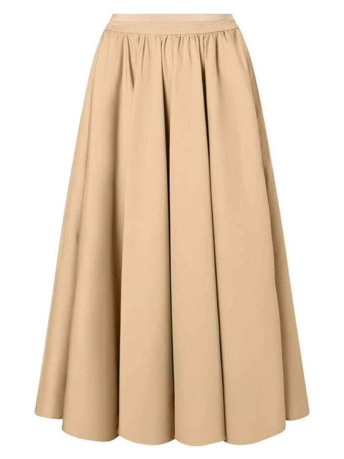 PATOU COTTON MAXI SKIRT