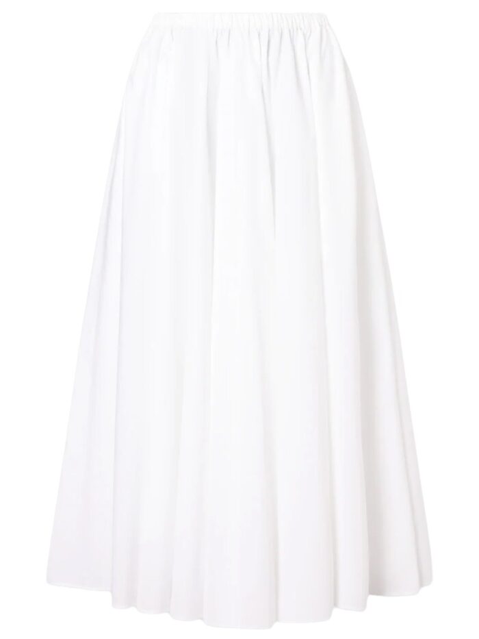 PATOU COTTON MIDI SKIRT