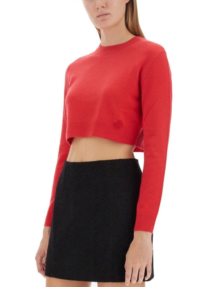 PATOU CROPPED SHIRT