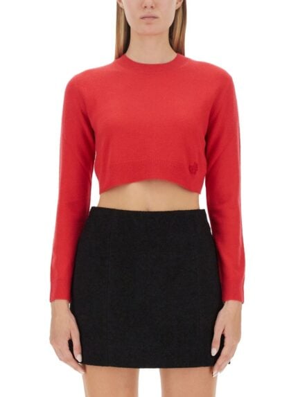 PATOU CROPPED SHIRT