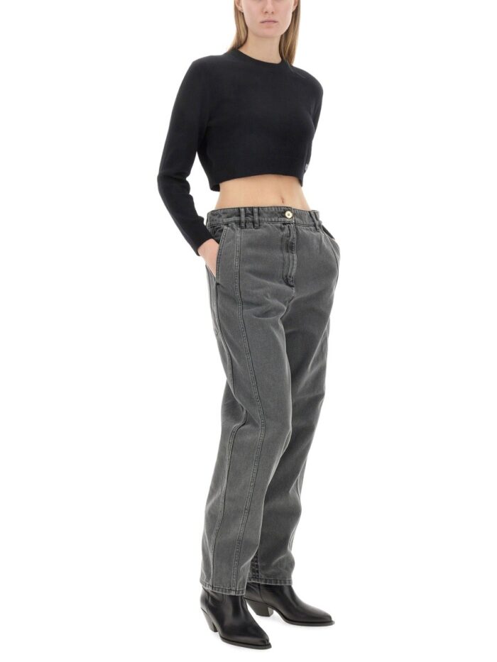 PATOU CROPPED SHIRT