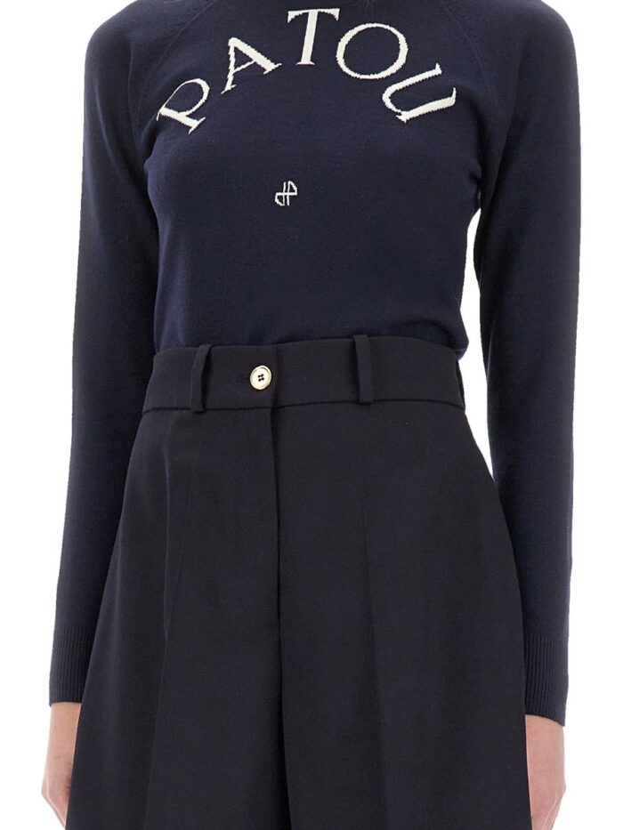 PATOU JERSEY WITH LOGO