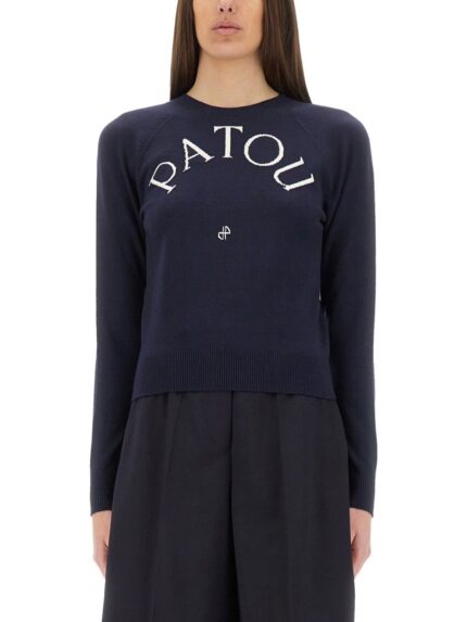 PATOU JERSEY WITH LOGO