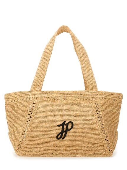 PATOU LARGE TRAPEZE TOTE BAG