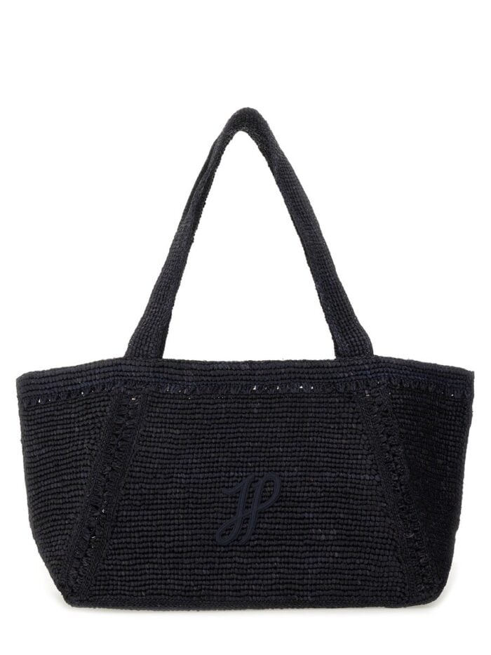 PATOU LARGE TRAPEZE TOTE BAG