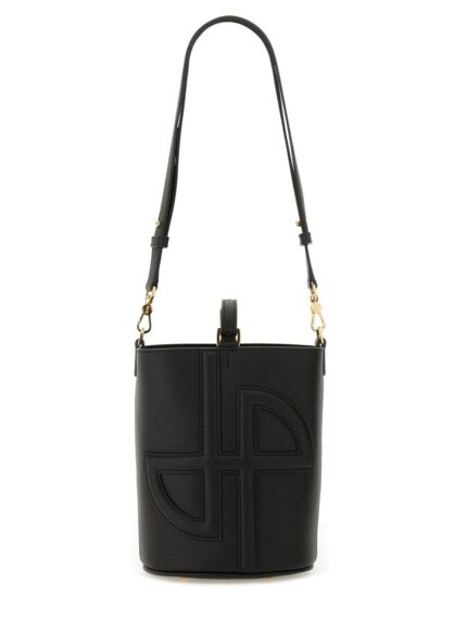 PATOU LEATHER BUCKET BAG