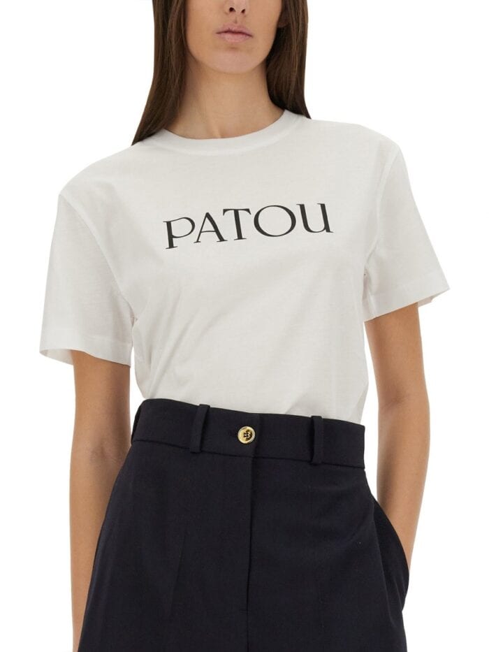 PATOU LOGO PRINT T-SHIRT