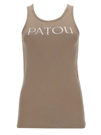 PATOU LOGO PRINT TANK TOP