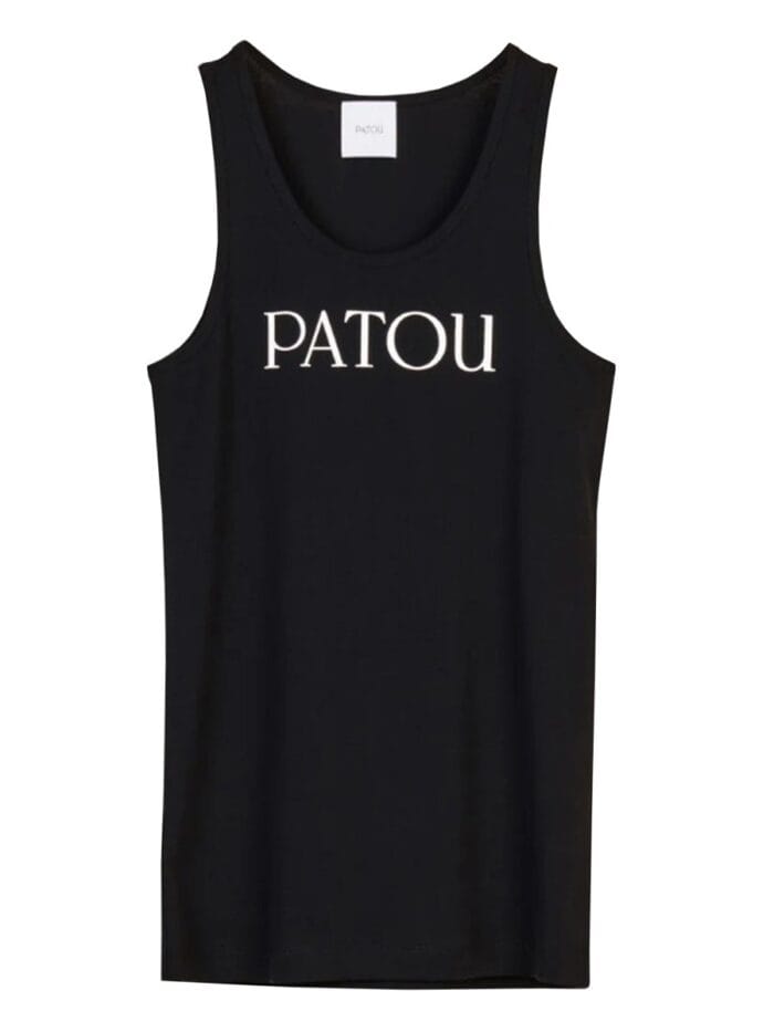 PATOU LOGO PRINT TANK TOP