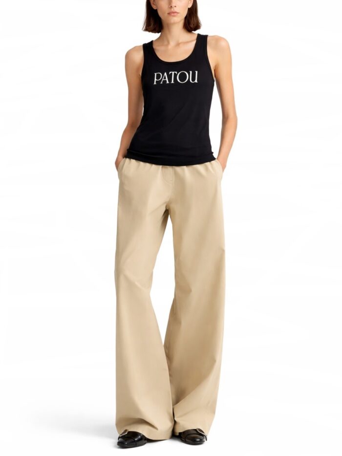 PATOU PANTS WITH ELASTICATED WAIST