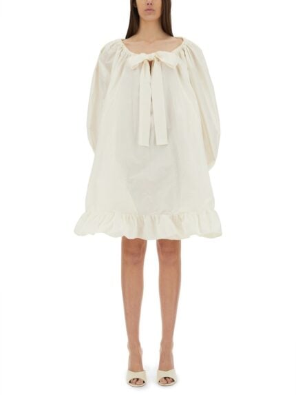 PATOU RUFFLE HEM DRESS