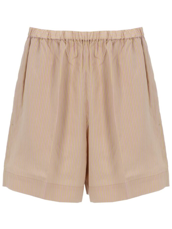 PATOU SHORTS DA SPIAGGIA IN MISTO SETA