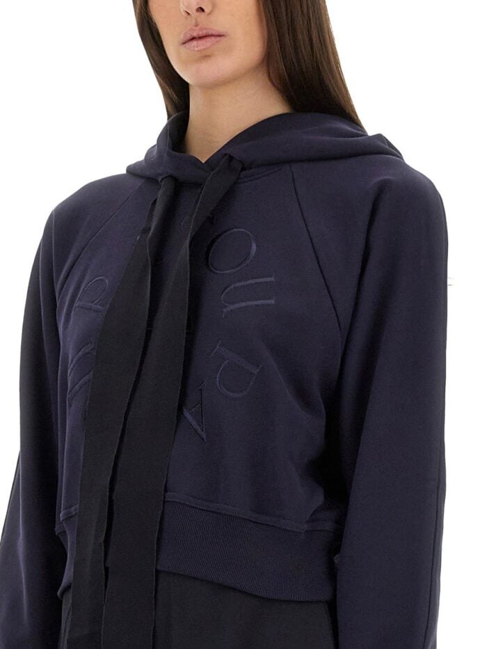 PATOU SWEATSHIRT WITH LOGO