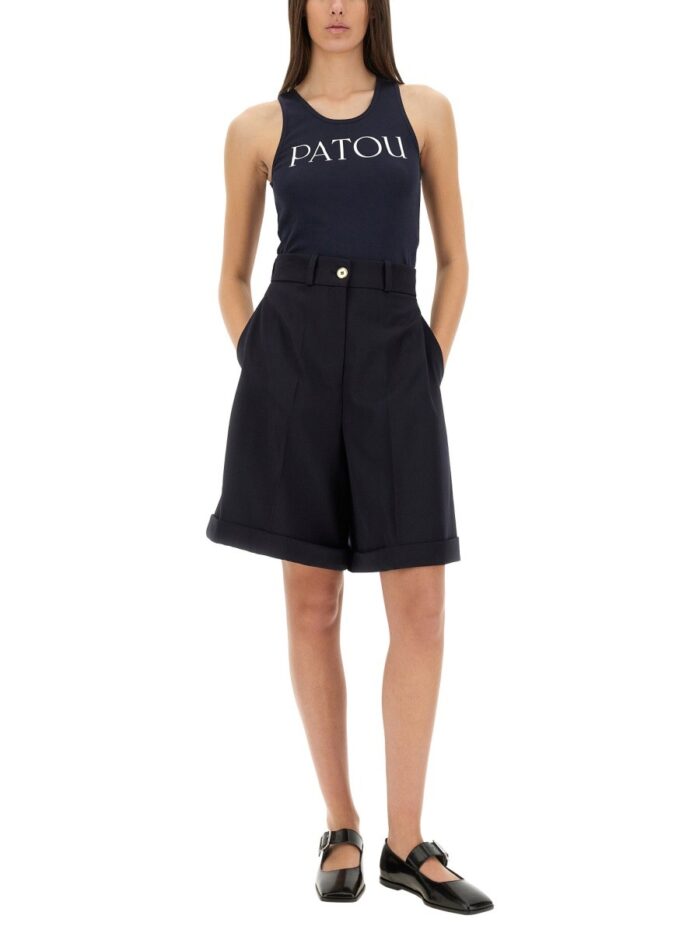 PATOU TANK TOP WITH LOGO