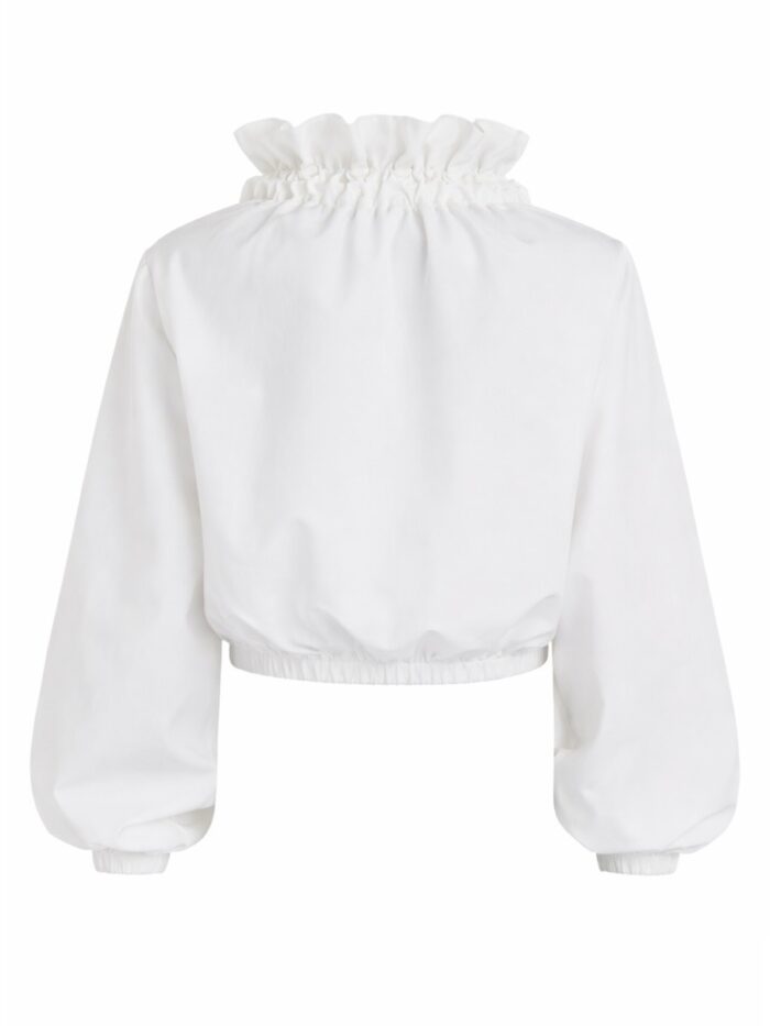 PATOU TOP WITH BALLOON SLEEVES