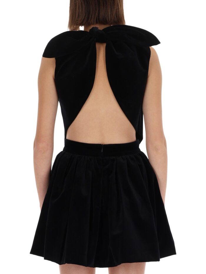 PATOU VELVET "FOULARD" TOP