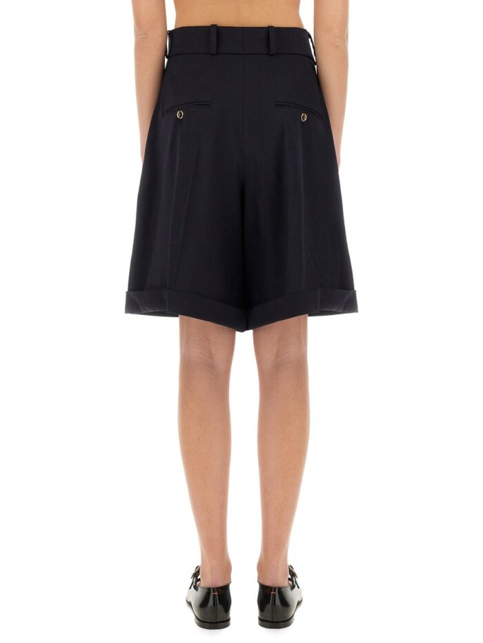 PATOU WOOL BERMUDA SHORTS