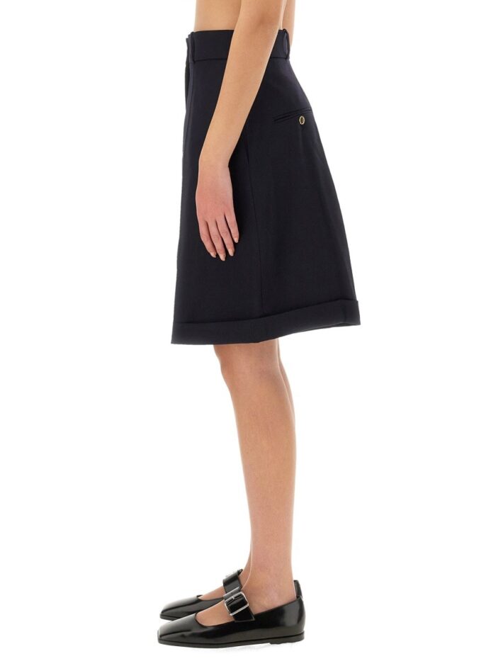 PATOU WOOL BERMUDA SHORTS